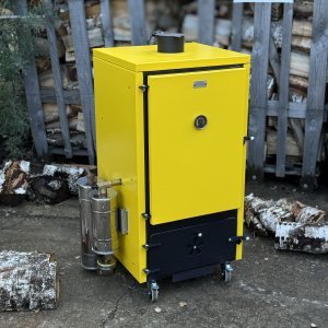 Apšiltinta rūkykla 135L talpos