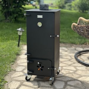 Kompaktiška 70L Rūkykla su ratukais