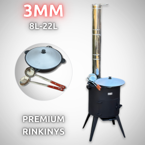 PREMIUM 3MM rinkinys 8-22L