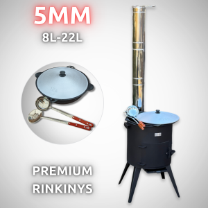 PREMIUM 5MM rinkinys 8-22L