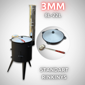 STANDART 3MM rinkinys 8-22L