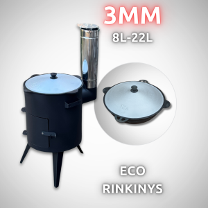 ECO 3MM rinkinys 8-22L