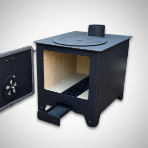 Krosnelė 8kW su šamotu ir rinkėmis