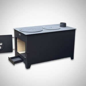 Krosnelė 10kW su šamotu ir 2 rinkėmis