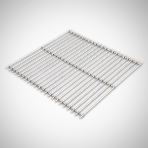 Grotelės rūkyklai 40x40cm nerūdijančio plieno
